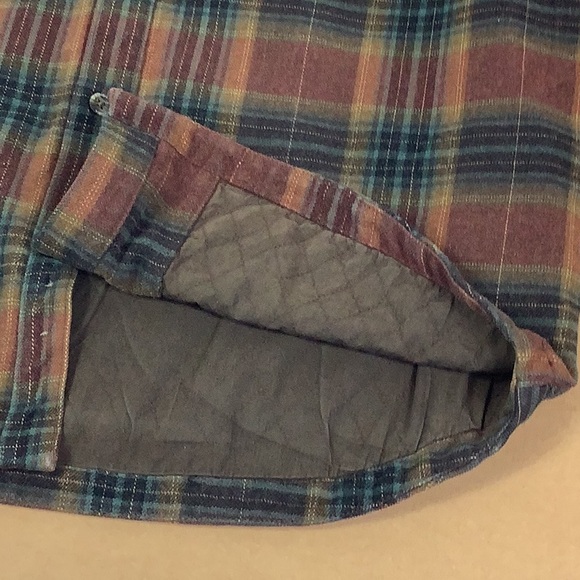 Columbia Mens Wool Blend Jacket Shacket Button Down Shirt Lined Large - Picture 14 of 14